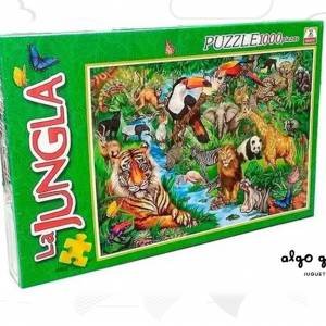 PUZZLE 1000 PIEZAS LA JUNGLA IMPLAS art.309
