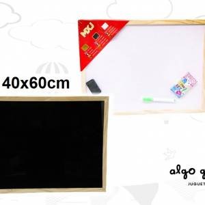 PIZARRON PARA MARCADORES Y TIZA 60X40 art.ANZ4060