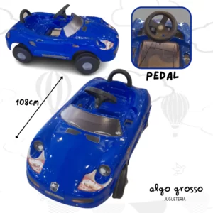 KARTING A PEDAL CON CARROCERIA Y RUEDAS PLASTICAS