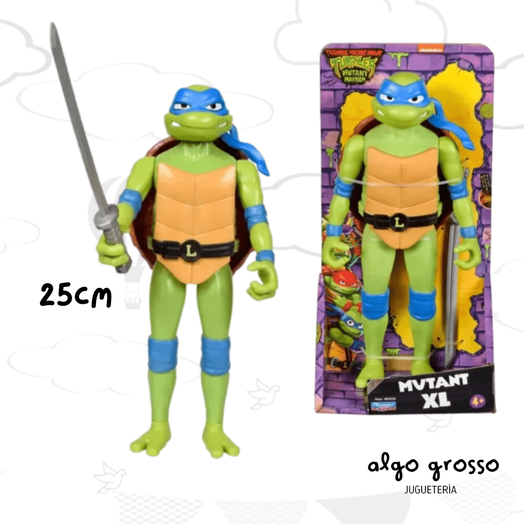 Figura Las Tortugas Ninjas- Leonardo Mutant Xl