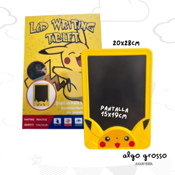 TABLET - PIZARRA MAGICA PIKACHU art.GO-537