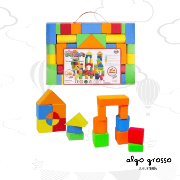 SET BLOQUES PARA APILAR GOMA EVA art.U2841