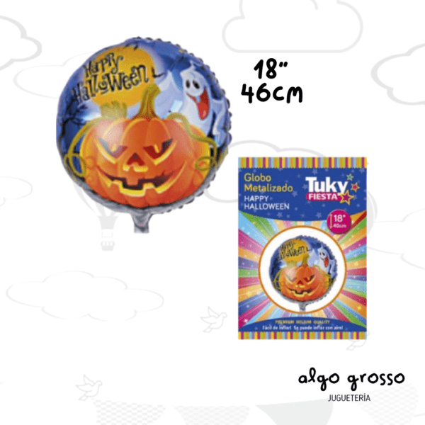 HALLOWEEN GLOBO CALABAZA 46CM art.1153