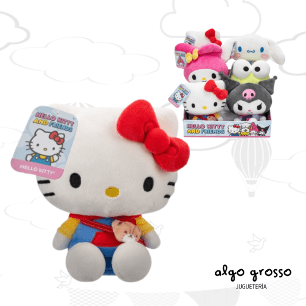 HELLO KITTY MUÑECO PELUCHE SOFT art.HKT0017