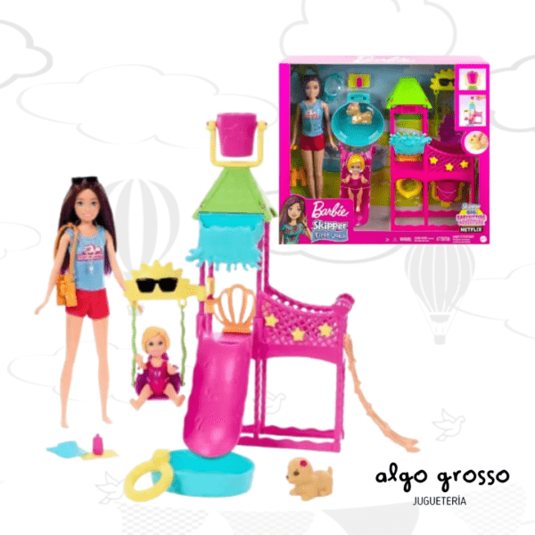 BARBIE SKIPPER FIRST JOBS PARQUE ACUATICO art.HKD80