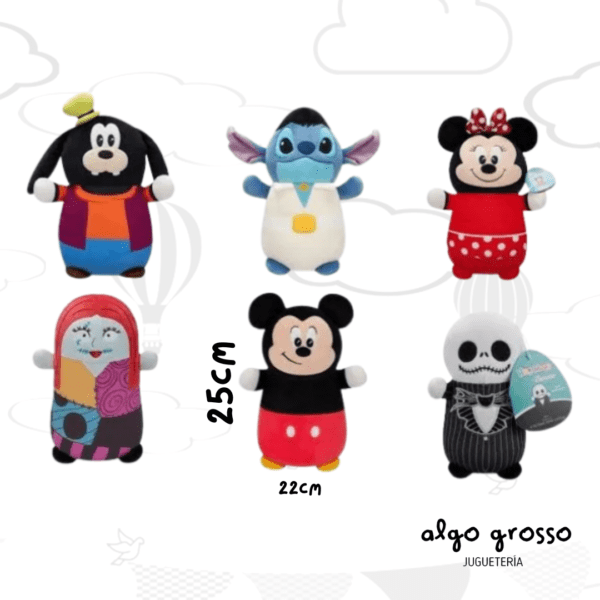 SQUISHMALLOWS PELUCHES SOFT DISNEY SURTIDOS art.SQDI00709