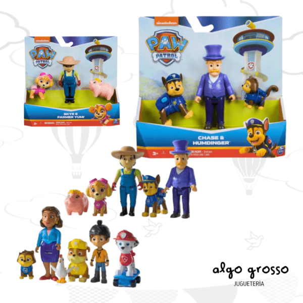 PAW PATROL SET DE 3 FIGURAS art.6070734