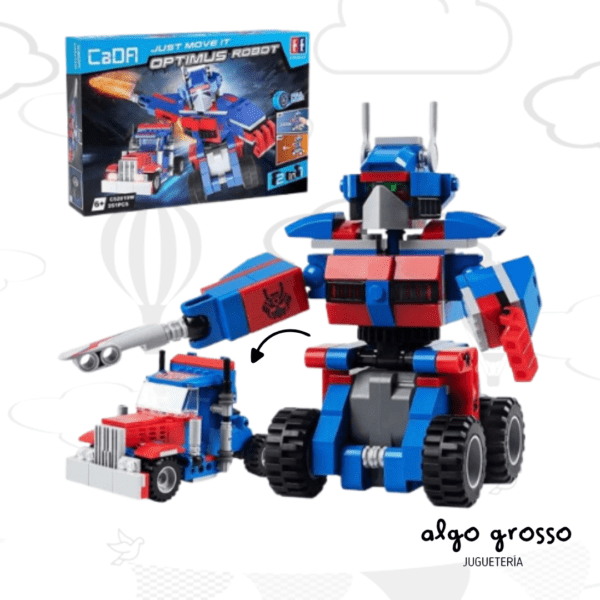 CADF1 OPTIMUS ROBOT SIMIL - 251 PIEZAS art.C52019W