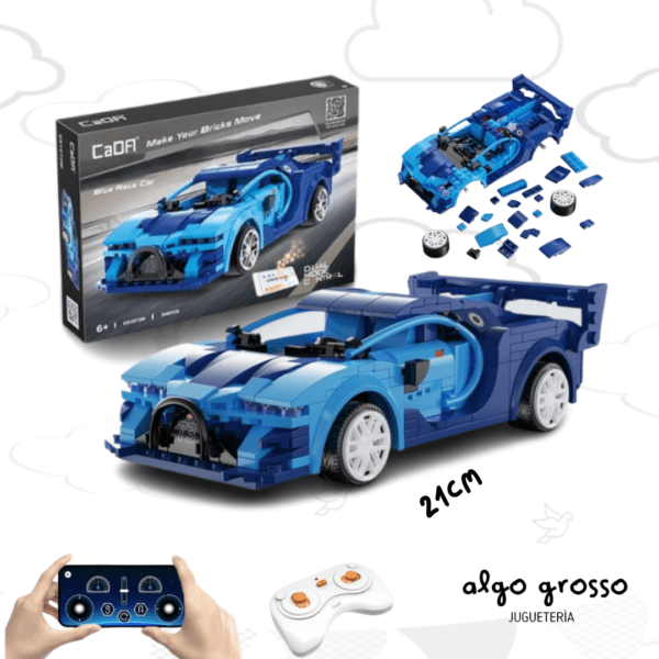 CADF1 BLUE RACE CAR SIMIL - DUAL CONTROL art.C51073W