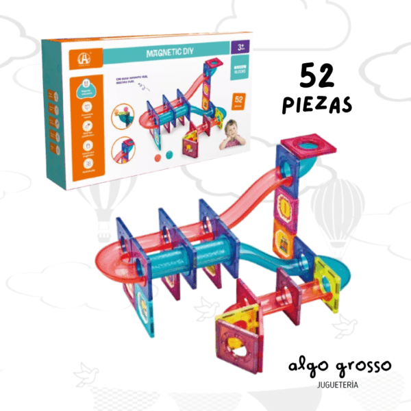 MAGNETIC - JUEGO LABERINTO DE BOLITAS MAGNETICO 52 PIEZAS art.MG50