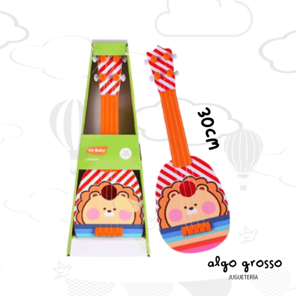 OK BABY UKELELE ANIMALITOS 30CM art.OKBB0315