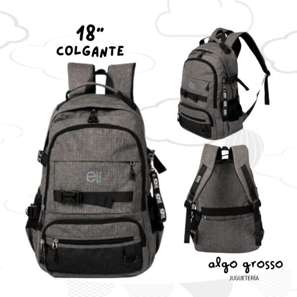 MOCHILA ELF COLGANTE 18" 5 CIERRES art.3671A