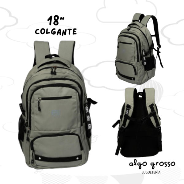 MOCHILA ELF COLGANTE 18" 4 CIERRES art.3674B