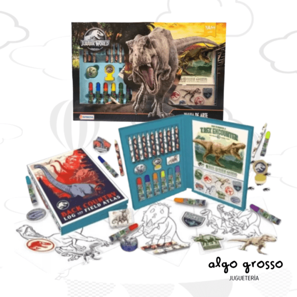 VALIJA DE ARTE JURASSIC WORLD FULL art.UJW01027