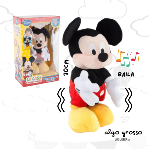 MICKEY PLUSH BAILA - PELUCHE art.1787