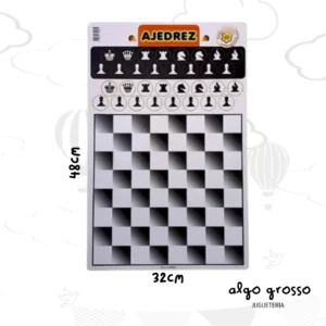 JUEGO DE AJEDREZ MADERA PLANCHA