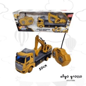 CAMION CONSTRUCCION A RADIO CONTROL - GO SPEED art.55129