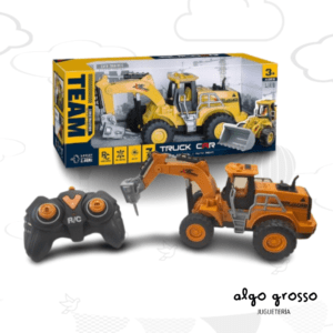 TRACTOR CON MARTILLO A RADIO CONTROL - TRUCK CAR - HUMO art.IKRC003