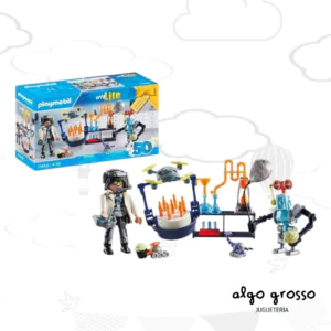 PLAYMOBIL MY LIFE INVESTIGADOR CON ROBOTS art.71450