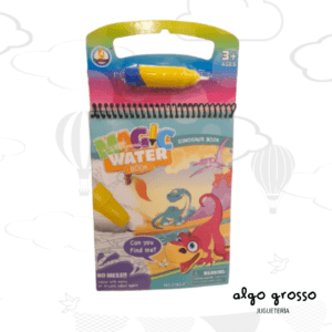 MAGIC WATER LIBRO DE DINO PARA PINTAR CON AGUA art.55508