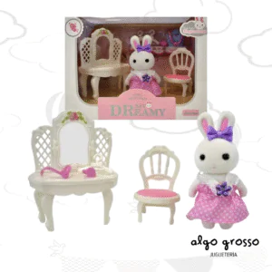 CONEJO AFELPADO BAY DREAMY TOCADOR + ACCESORIOS art.6370