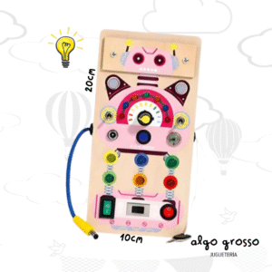 ROBOT DIDACTICO MADERA CON LUZ - ONSHINE art.NA205268