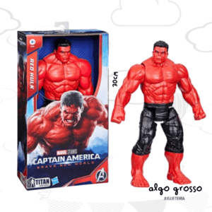 AVENGERS RED HULK MUÑECO 29CM  TITAN HERO SERIES art.F9299
