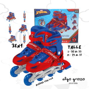 ROLLER FROZEN 3EN1 RUEDAS CON LUZ art.12249