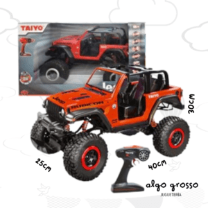 JEEP GLADIATOR RADIO CONTROL TAIYO ESCALA 1:8 RECARGABLE art.1993