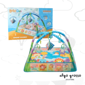BABY GUS GIMNASIO CON ALFOMBRA Y PELOTAS art.56900