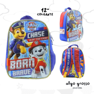 MOCHILA COLGANTE DE 12" PAW PATROL art.PW109