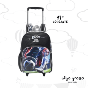 MOCHILA SKORA 16" CON CARRO - PLAY HARDER art.42968