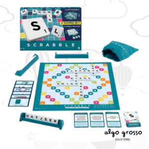 SCRABBLE CLASICO 2EN1 art.HXM54