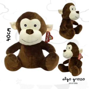 MONO DE PELUCHE  SENTADO DE 40CM art.2688