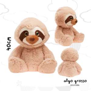 PEREZOSO DE PELUCHE  SENTADO DE 40CM art.6202