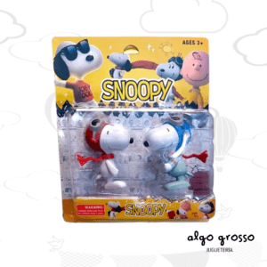 SNOOPY SET 2 FIGURAS DE 11CM BLISTER "ALTERNATIVO"