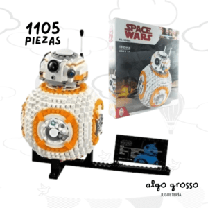 SPACE WARS SIMIL BLOQUES BB-8 1105 PIEZAS "ALTERNATIVO" art.10906A