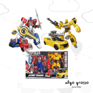 MECHA SET 2 TRANSFORMERS DE 30CM art.DEFORMATION3