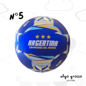 PELOTA FUTBOL N5 "CAMPEONES" ARGENTINA art.57190