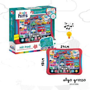 TABLET KIDS HIT PAD - AUTOS Y CAMIONES art.KH01/008-ES