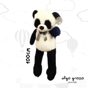 PELUCHE DE PANDA CON MOÑO 100CM art.IKPLUSH005