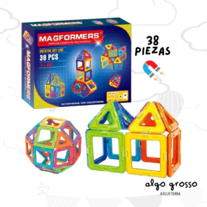 BLOQUES MAGFORMERS MAGNETICAS 38 PIEZAS art.6760