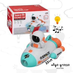 SPACE ASTRONAUTA COHETE CON LUZ - SONIDO Y MOVIMIENTO art.7205/671B