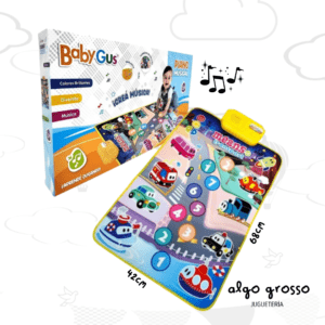 BABY GUS ALFOMBRA VEHICULOS CON SONIDO art.55475