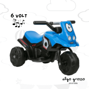 MOTO TRICICLO A BATERIA 6VOLT CON SONIDO art.56207