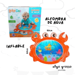 ALFOMBRA INFLABLE DE AGUA CANGREJO - BABY GUS art.56364