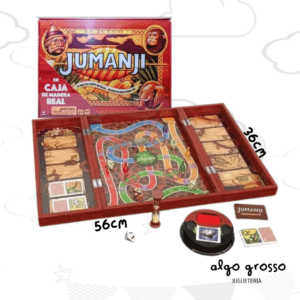 JUMANJI JUEGO DE MESA CAJA DE MADERA art.33612