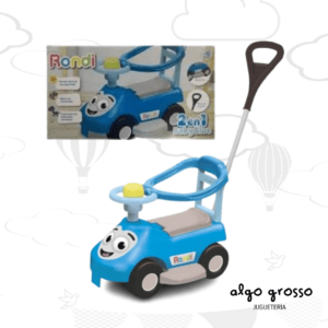 RONDI PATA PATA BABY BLUE CON ARO PROTECCION BARRA ARRASTRE art.9320
