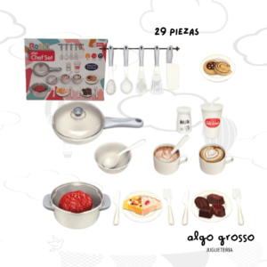 RONDI MINI CHEF SET 29 ACCESORIOS PARA COCINA art.9336