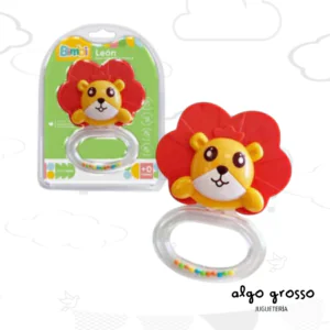 BIMBI LEON SONAJERO MORDILLO BLISTER art.4206